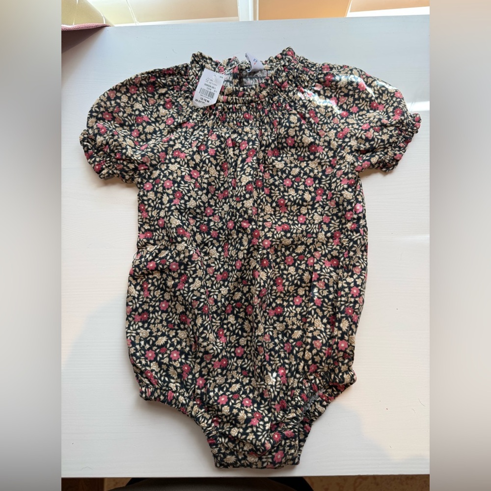 Baby/Toddler Floral Bodysuit